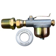 Heating Oil Tank Filter with Isolation Valve – Kerosene Fuel Filter Assembly