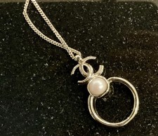 Authentic Chanel faux Pearl