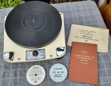 Garrard 301 Turntable with Handbook