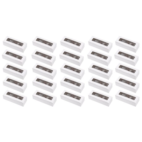Pieces macaron boxes with - pieces,