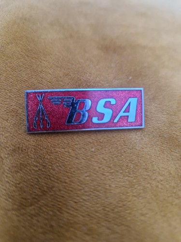 Bsa enamel lapel - bsa,