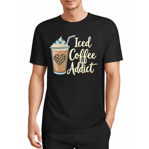 Iced coffee addict women s - iced, women's