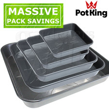 PotKing Square Plant Pot Saucer Tray drip Hydroponics flower houseplant garden