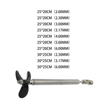 RC Boat Shafts with Propellers