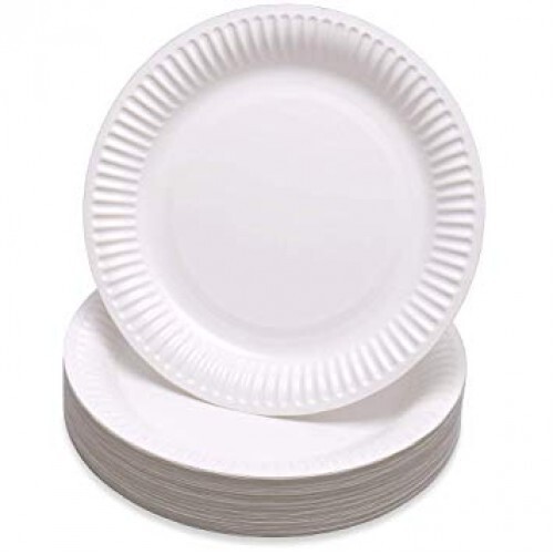 Inch disposable white round - disposable,