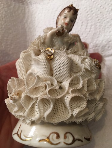 Vintage irish dresden lace - vintage,