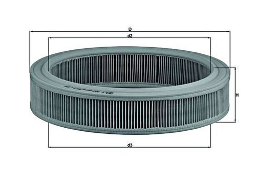 Air filter mahle fits - filter,