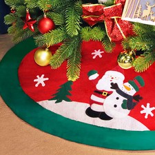 90/100cm Red Christmas Tree