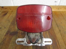 1978 - 1981 KAWASAKI KZ400 KZ440 REAR TAIL LIGHT MOUNT BRACKET & LENS