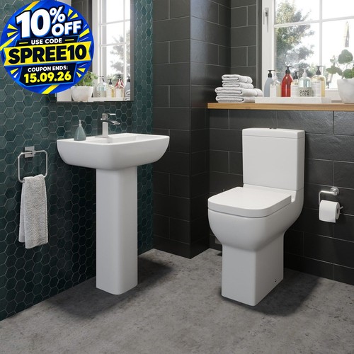 Bathroom cloakroom suite - cloakroom,
