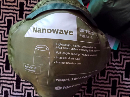 Marmot nanowave sleeping - 35,