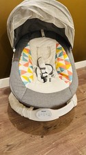 Bluetooth Electric Baby Swing Infant Music Cradle Bouncer Chair Rocker Remote UK
