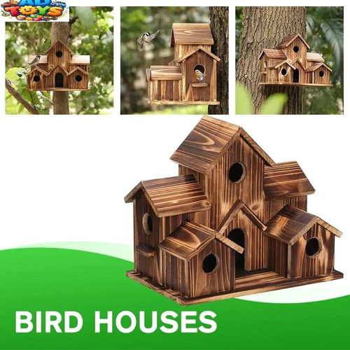 Garden bird house hanging in - garden,