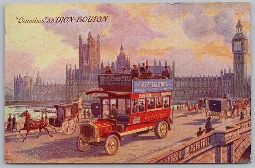 Dion bouton omnibus london - dion-bouton, omnibus,