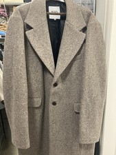 Wax London Men’s 100%  Wool Coat Felt Size xxl/xl In Great Shape