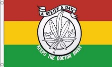 RASTAFARIAN FLAG 5’ x 3’ A