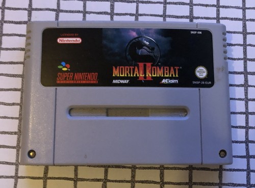 Mortal kombat snes pal - ii, snes,