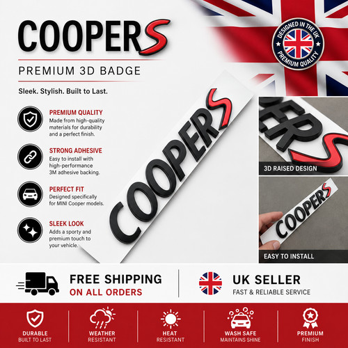 Cooper silver chrome letters - silver,