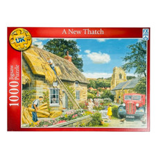 FX Schmid A New Thatch By Trevor Mitchell 1000 Piece Quality Jigsaw Puzzle