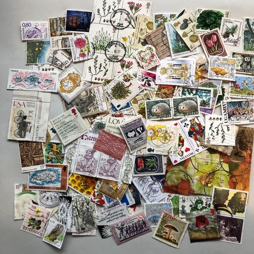 Postage stamps junk journal - 50,
