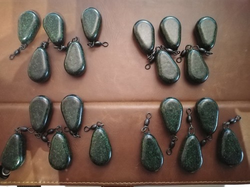 Flat pear carp lead in - carp, 20