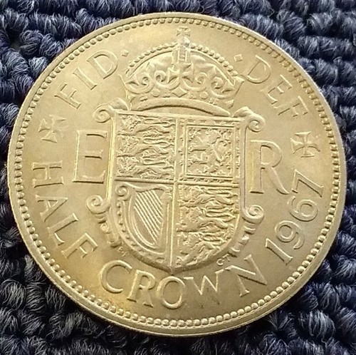 Half crown 1967 coin by - ,