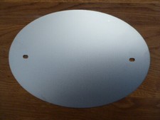 3 x Classic Vintage ALLOY OVAL