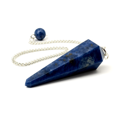 Sodalite pendulum dowser - sodalite,