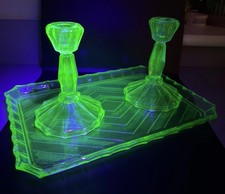 Vintage URANIUM Green UV Glow