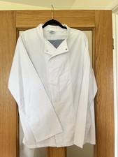 Chefs White Jacket and Trousers Set Unisex Uniform Work Clothes