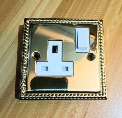 Brass georgian switched gang - switched,