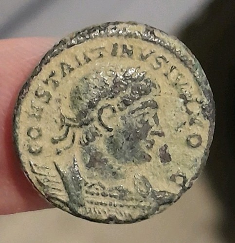 Constantine bronze follis - constantine,