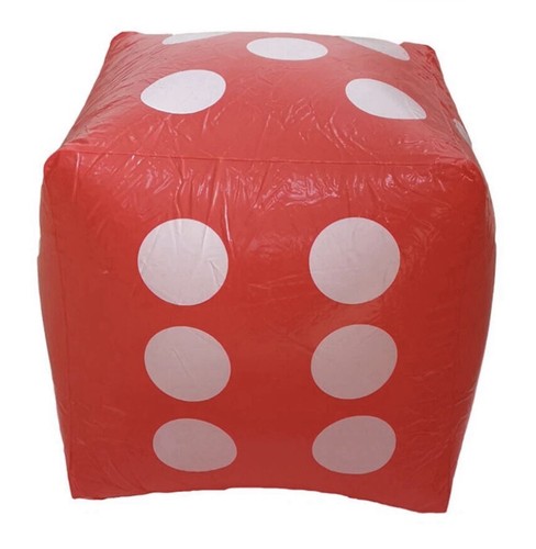 Large inflatable dice - large, 30cm