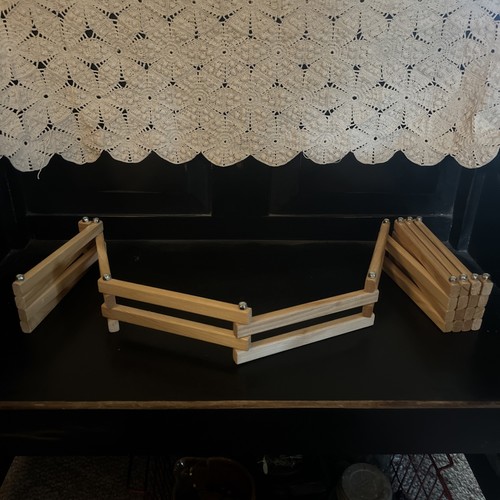 Vintage wooden folding corral - folding,