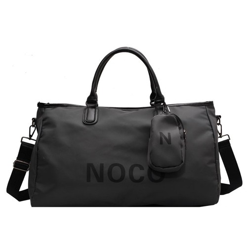 Large black travel holdall gym - large,