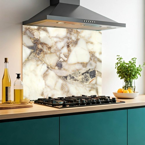 Printed glass kitchen - glass,