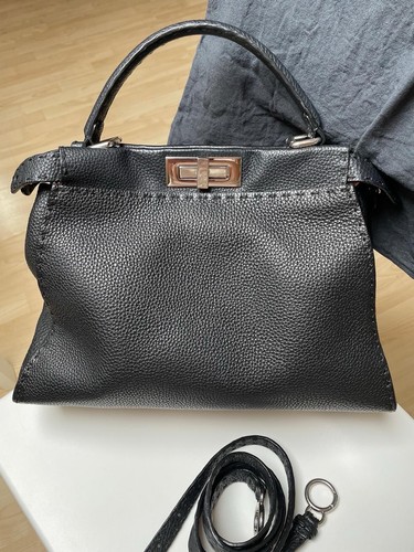 Fendi medium pekaboo - black, bag