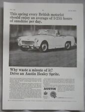 1965 Austin Healey Sprite Original advert No.1