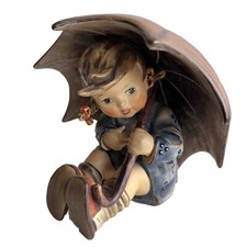 VTG Hummel ‘UMBRELLA GIRL’ #152/0 B 1957 Goebel W Germany 4.75”