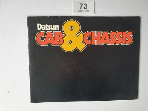 Datsun pickup cab chassis - datsun, &