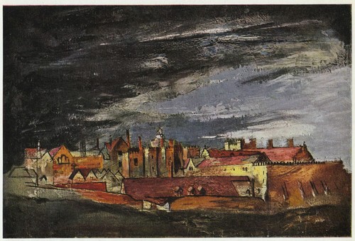 Knole general view john piper - knole,