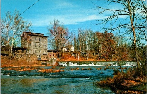 Postcard mansfield water - postcard,