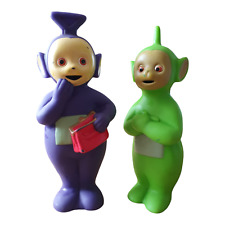 Vintage Playskool Teletubbies Figurines - Set of 2 - 1998 - New in Original Pack