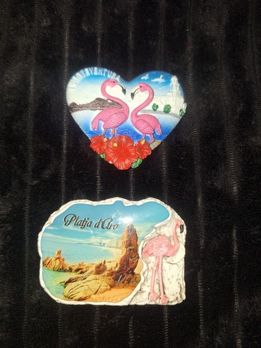 Flamingo magnet fuerteventura - magnet,