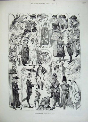 Original old antique print - original,