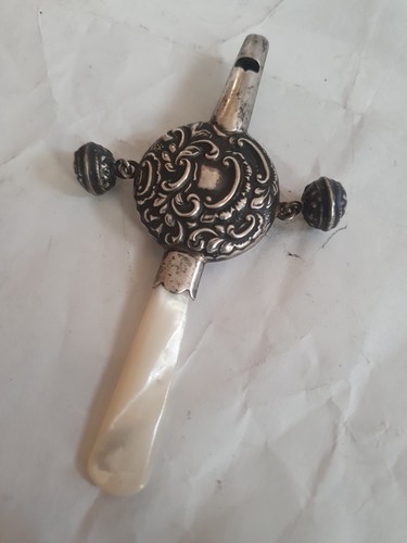 Antique chester silver - chester, baby's