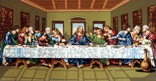 Gobelin the last - the, supper