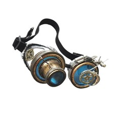 Steampunk Goggles Retro Punk Sunglasses Gothic Cosplay Eyewear for Men Women