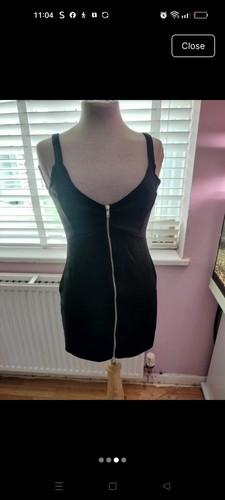 Boohoo size black zip - size,