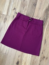M&S Dark Magenta Skirt Size 14